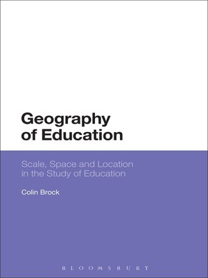 cover image of Geography of Education